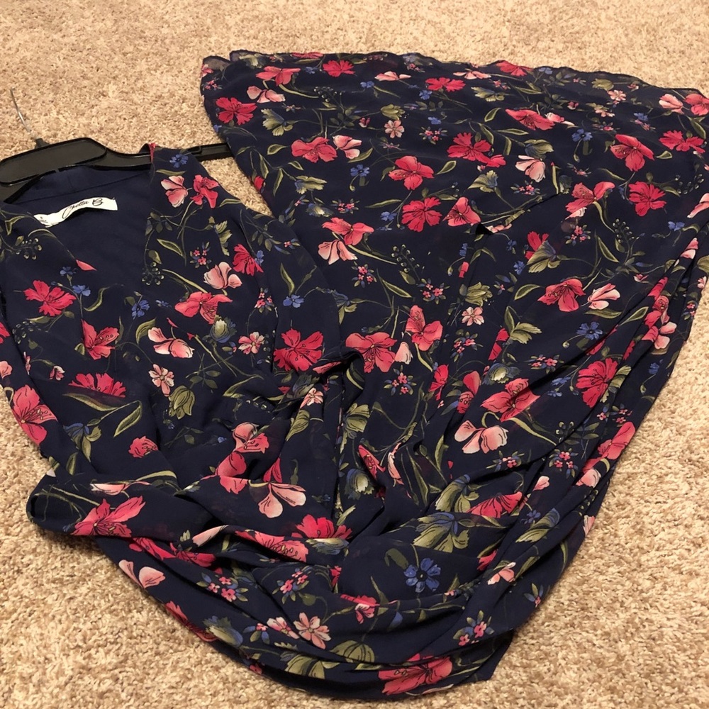 Chetta B Maxi Floral Dress - Picture 3 of 7